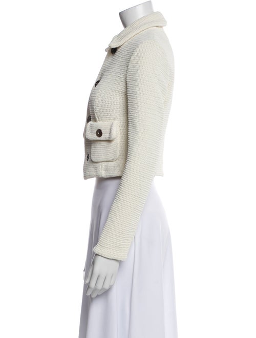 Bottega Veneta Tweed Pattern Jacket