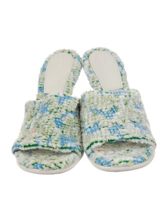 Bottega Veneta Patterned Slides