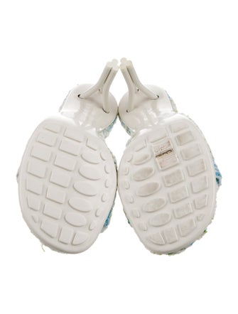 Bottega Veneta Patterned Slides