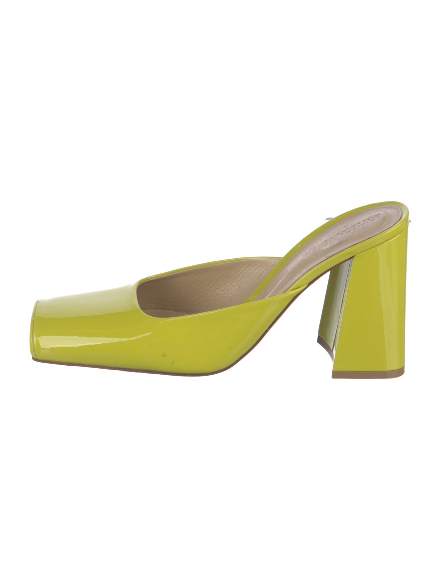 Bottega Veneta Patent Leather Mules