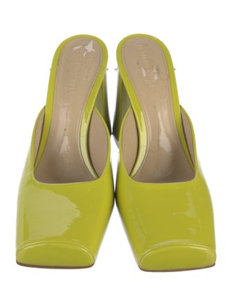Bottega Veneta Patent Leather Mules