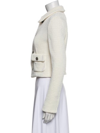 Bottega Veneta Tweed Pattern Jacket