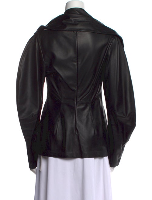 Bottega Veneta Lambskin Asymmetrical Blouse