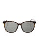 Bottega Veneta Intrecciato Weave Oversize Sunglasses