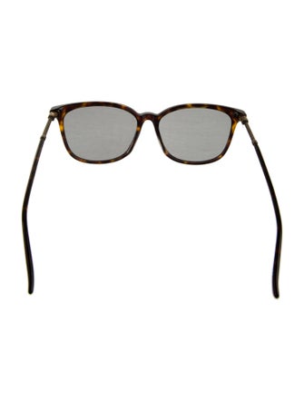 Bottega Veneta Intrecciato Weave Oversize Sunglasses