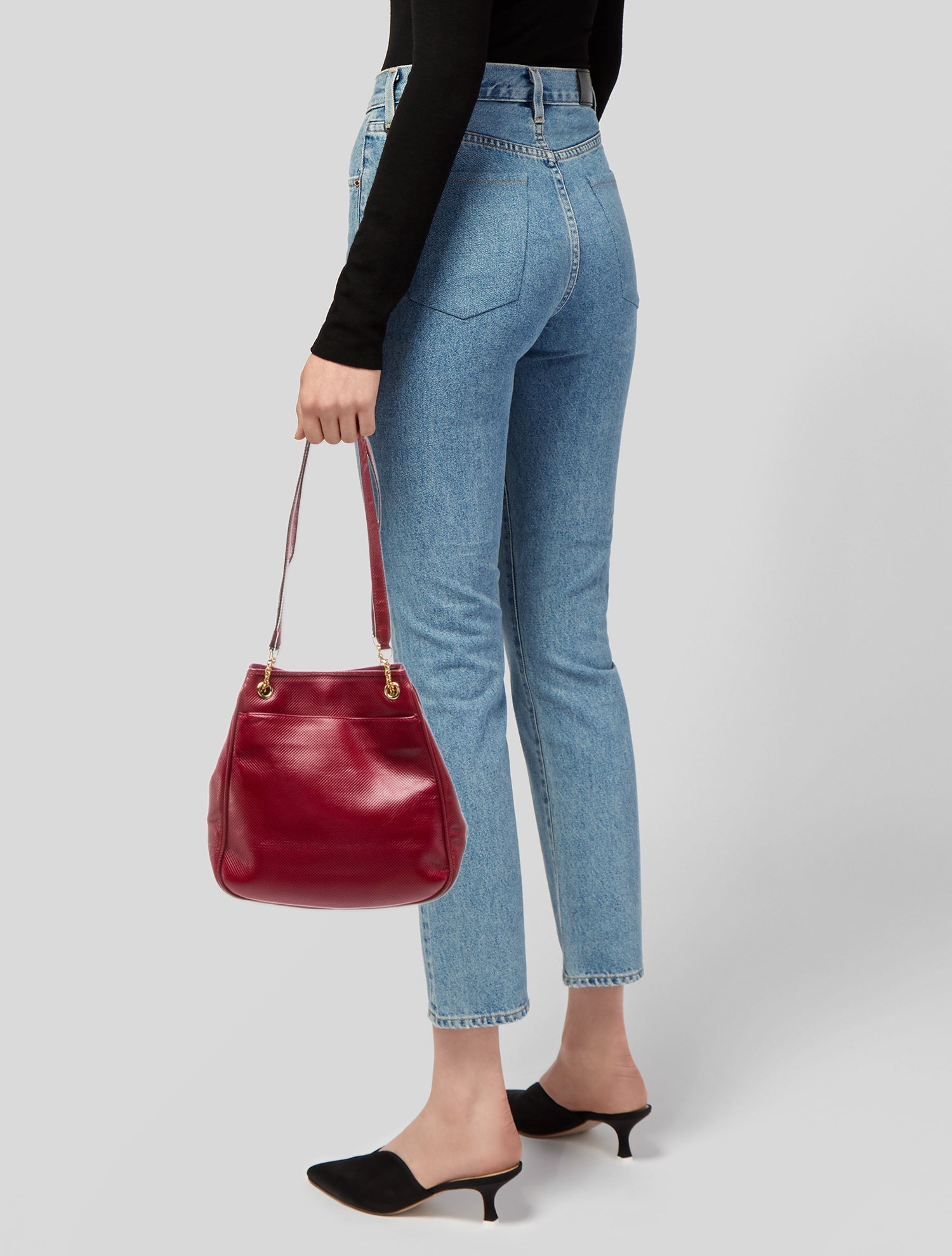 Bottega Veneta Leather Marco Polo Vintage