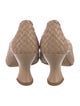 Bottega Veneta Intrecciato Weave Leather Pumps
