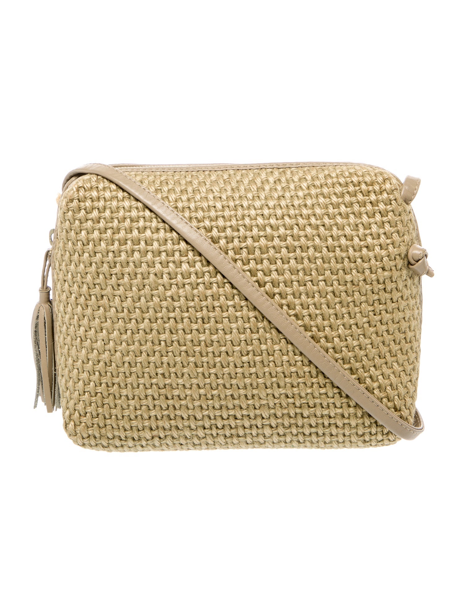 Bottega Veneta Raffia Crossbody Bag