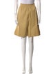 Bottega Veneta Leather Knee-Length Shorts