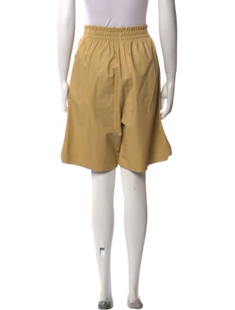 Bottega Veneta Leather Knee-Length Shorts