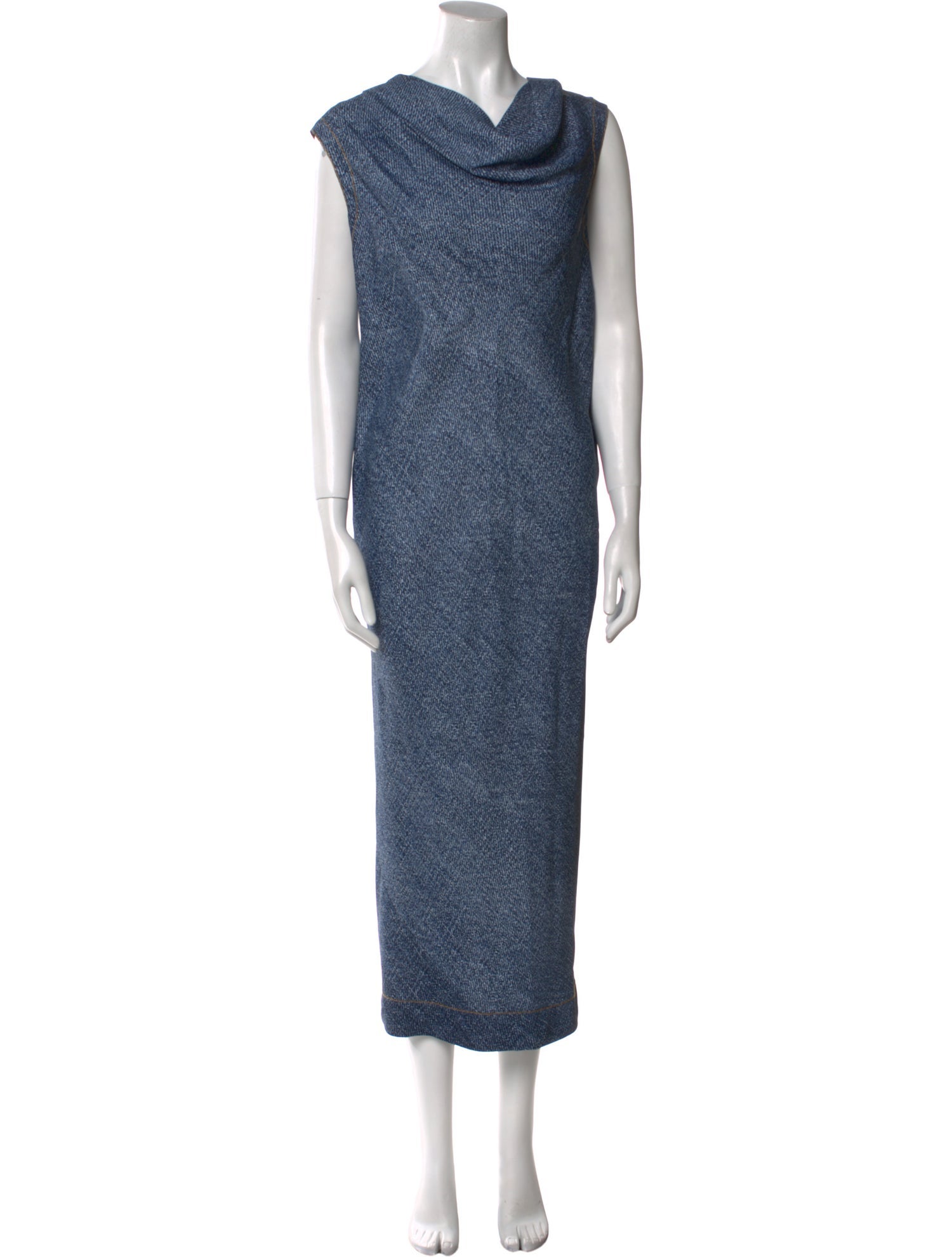 Bottega Veneta Printed Long Dress