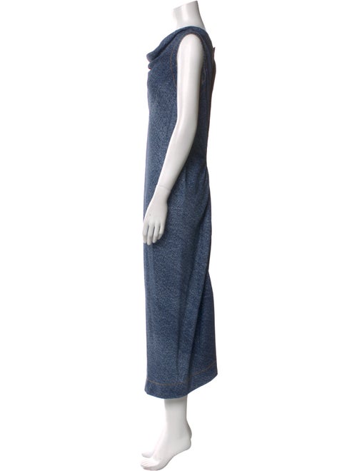 Bottega Veneta Printed Long Dress