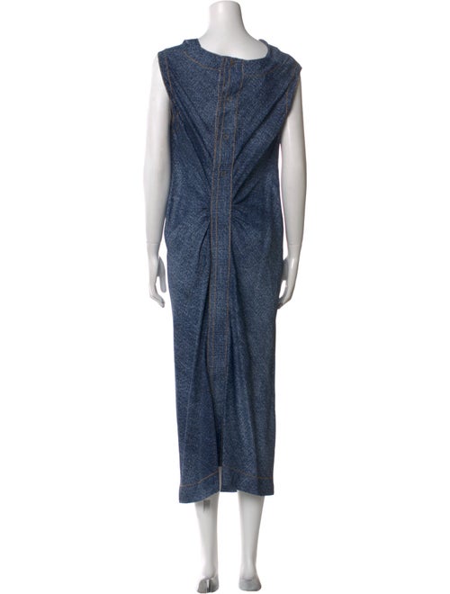 Bottega Veneta Printed Long Dress