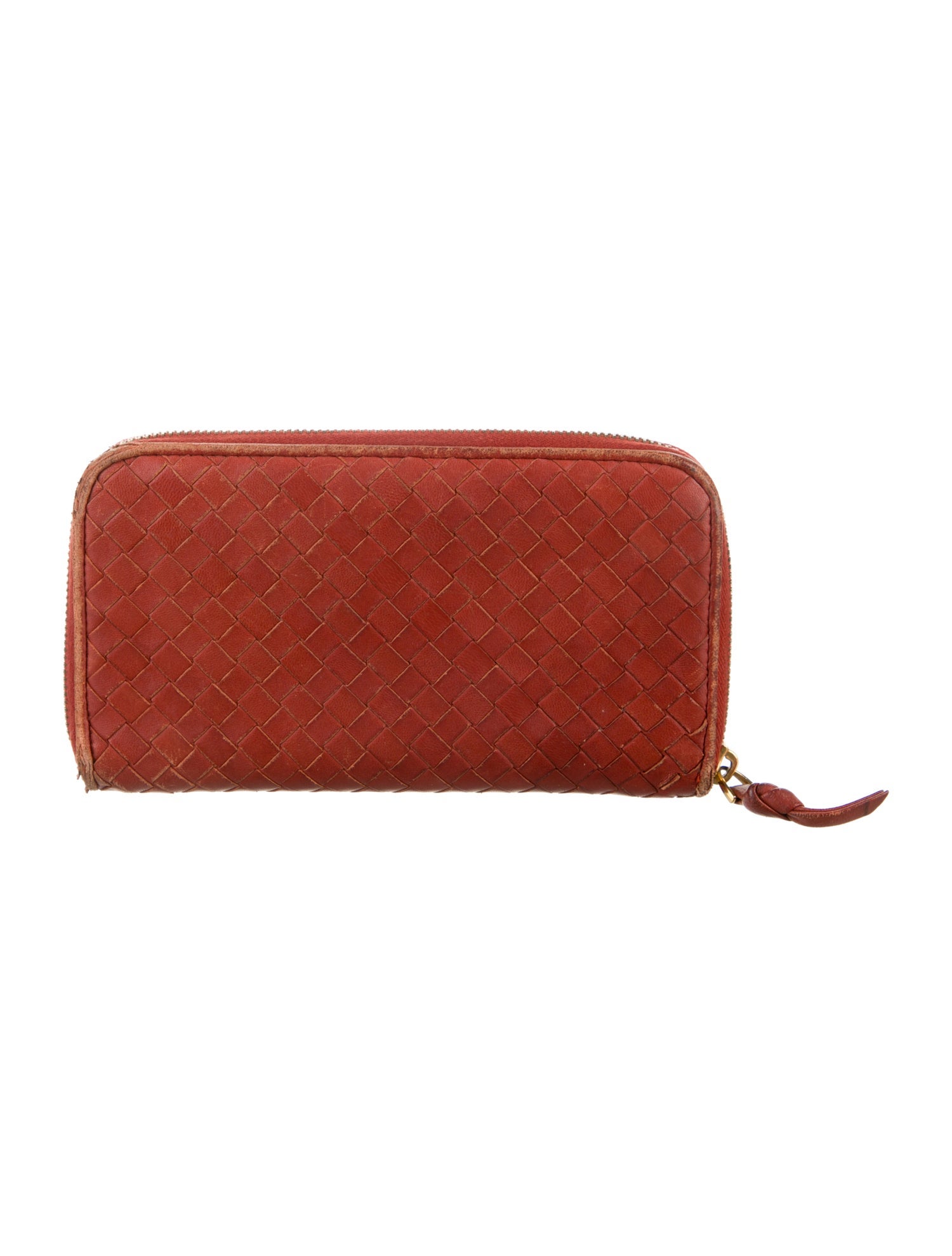Bottega Veneta Vintage Intrecciato Continental Continental Wallet
