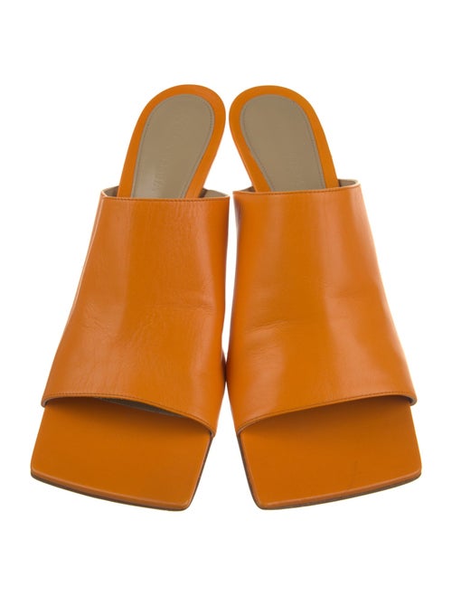 Bottega Veneta Leather Slides