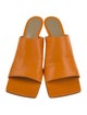 Bottega Veneta Leather Slides