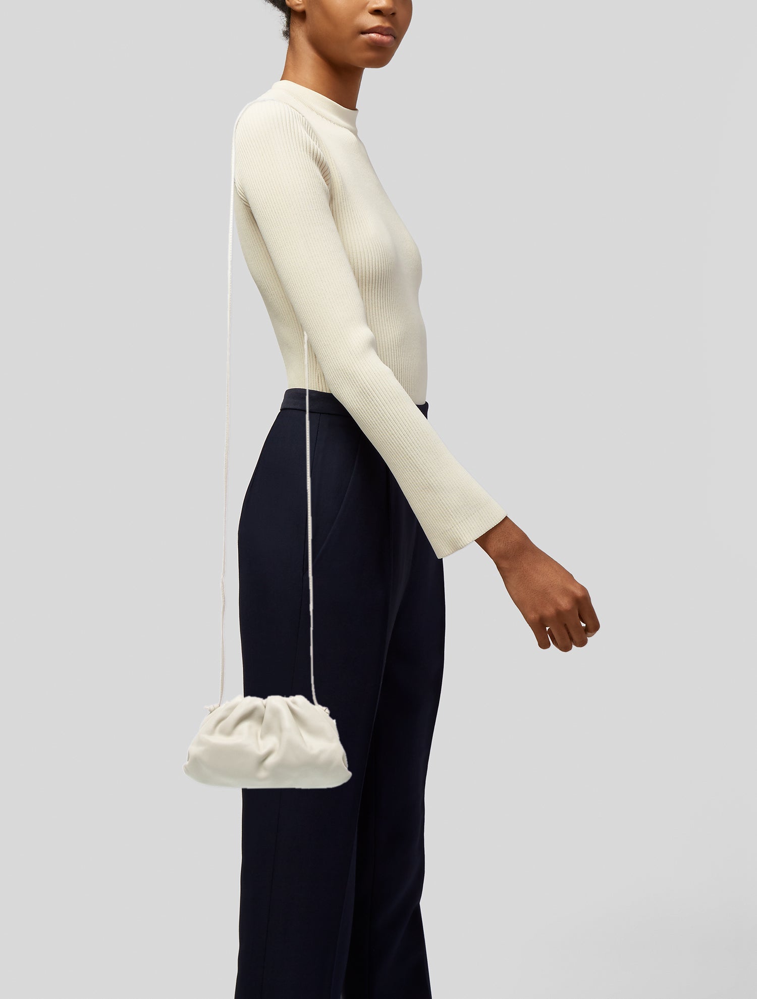 Bottega Veneta Leather The Pouch