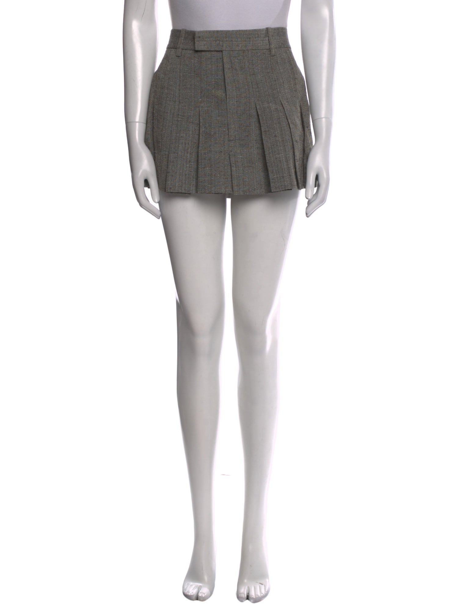 Bottega Veneta Wool Mini Skirt