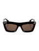 Bottega Veneta Wayfarer Tinted Sunglasses
