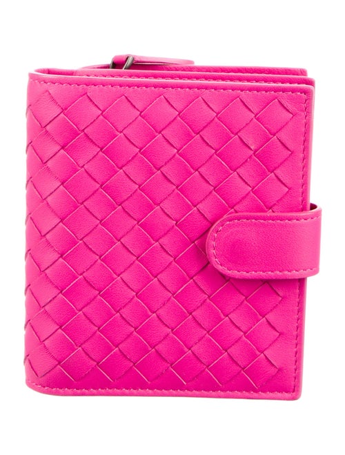 Bottega Veneta Intrecciato Compact Wallet Intrecciato Weave Compact Wallet