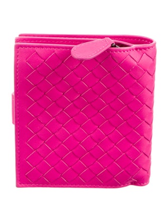 Bottega Veneta Intrecciato Compact Wallet Intrecciato Weave Compact Wallet