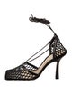 Bottega Veneta Leather Leather Trim Embellishment Sandals