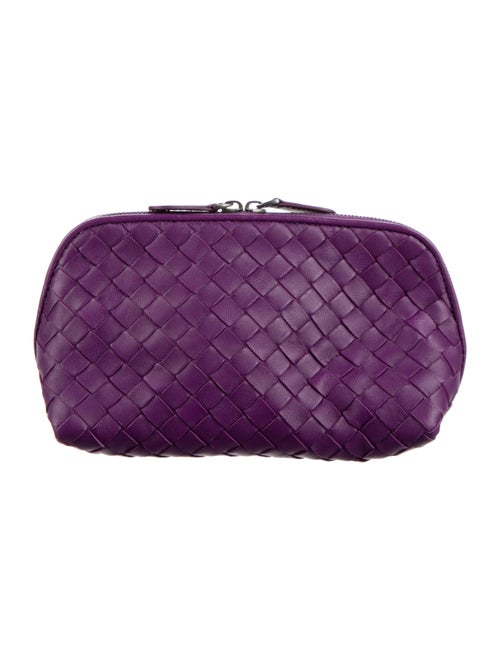Bottega Veneta Leather Cosmetic Bag