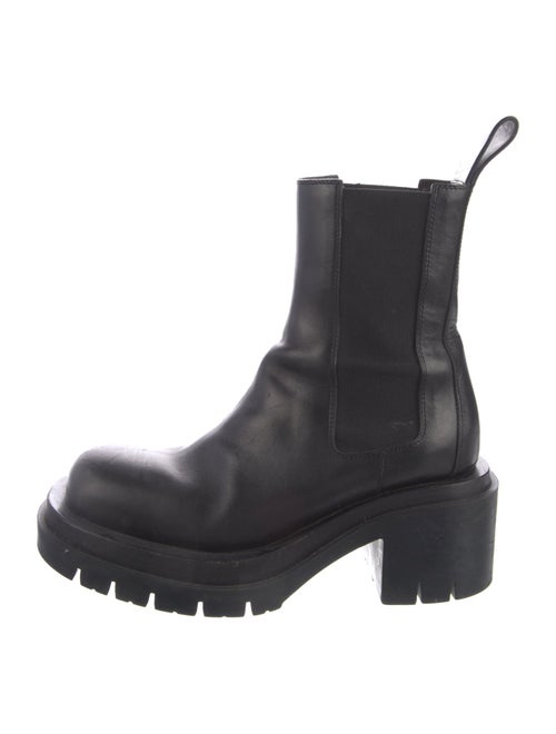 Bottega Veneta Leather Combat Boots