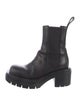 Bottega Veneta Leather Combat Boots