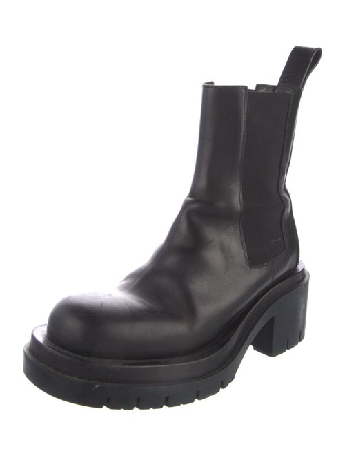 Bottega Veneta Leather Combat Boots