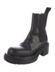 Bottega Veneta Leather Combat Boots