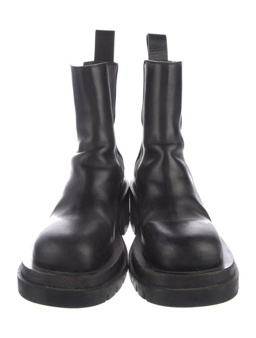 Bottega Veneta Leather Combat Boots