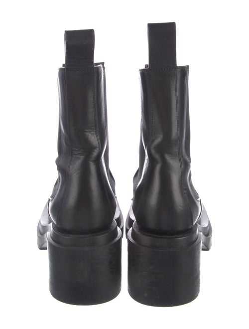 Bottega Veneta Leather Combat Boots