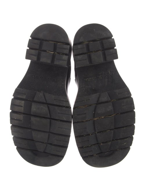 Bottega Veneta Leather Combat Boots