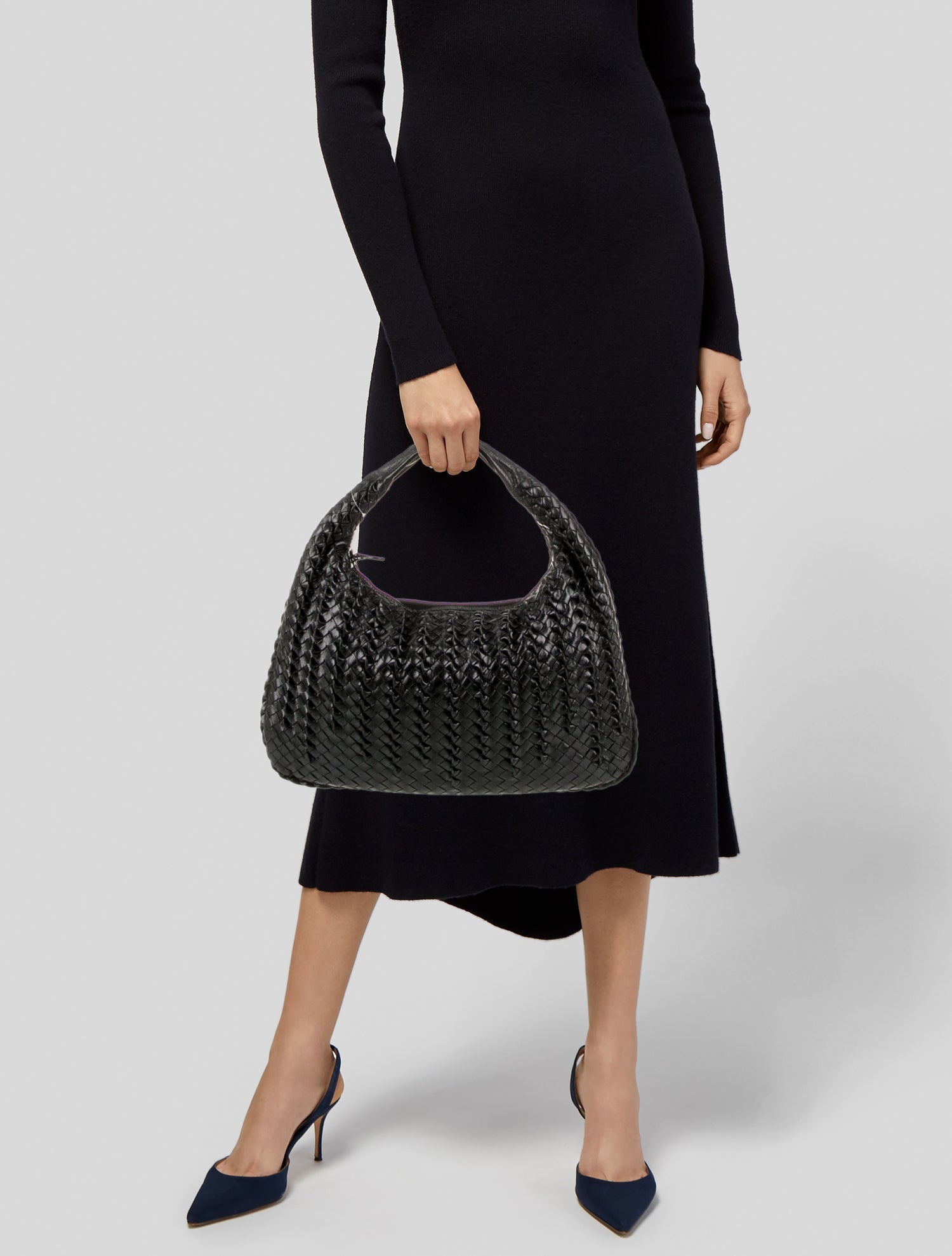 Bottega Veneta Intrecciato Top Handle Bag Vintage