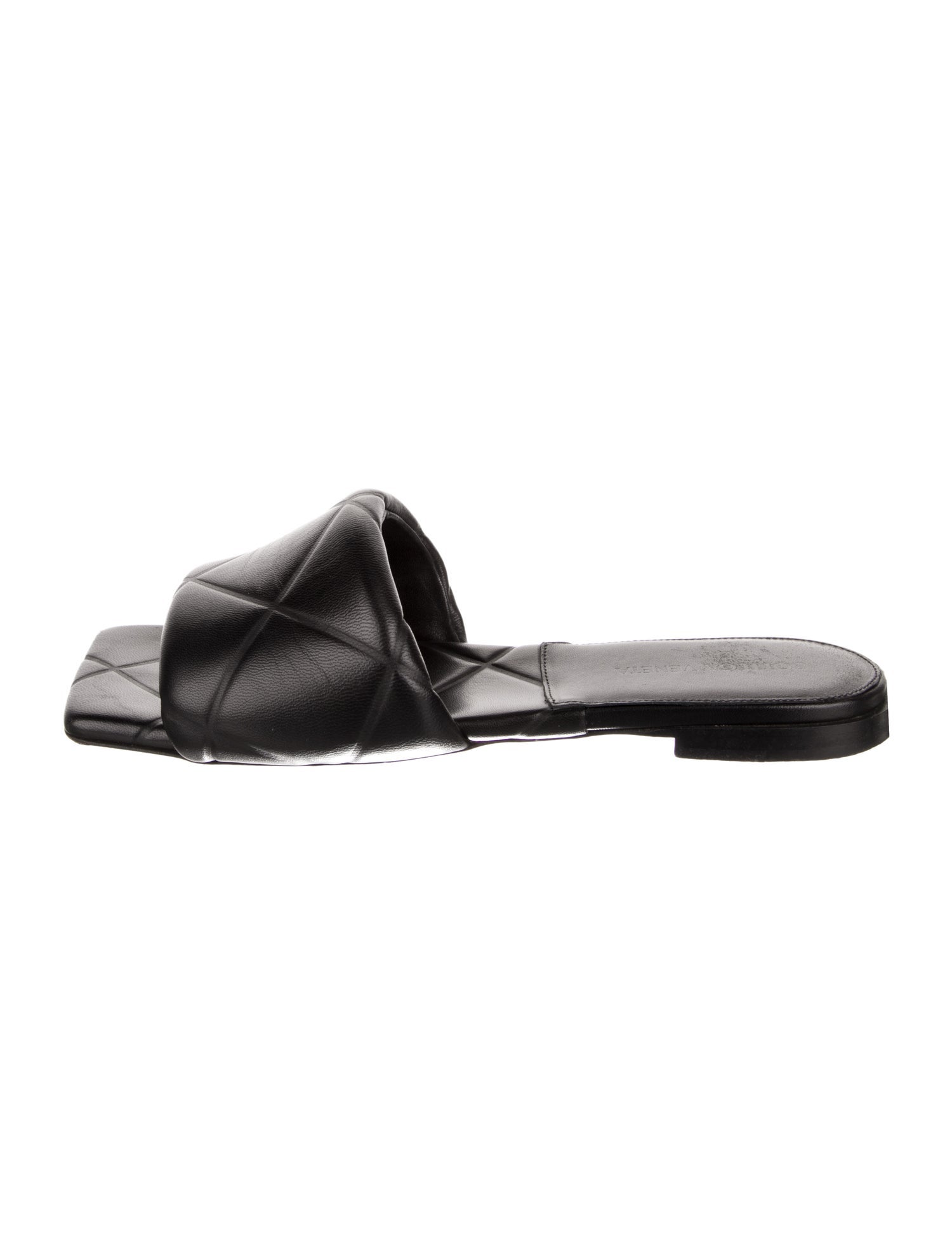 Bottega Veneta Leather Slides