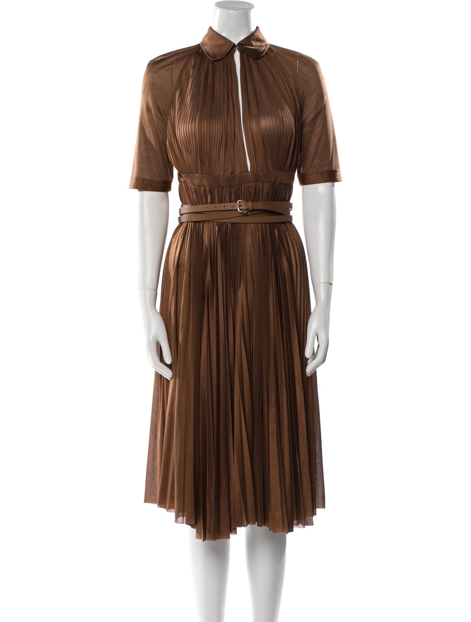 Bottega Veneta Silk Knee-Length Dress