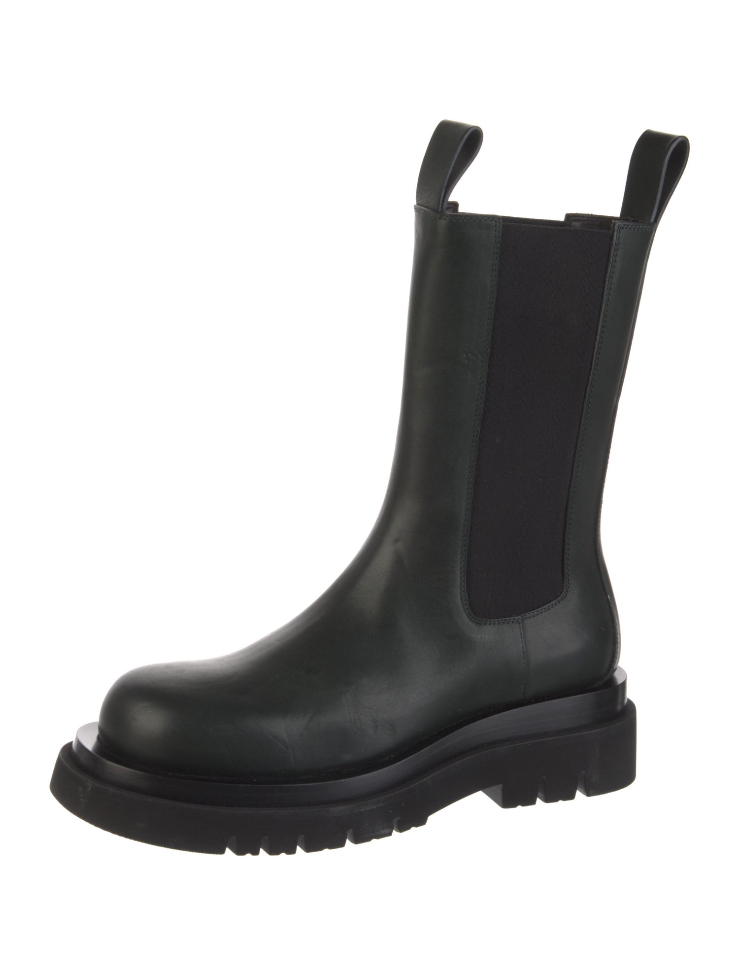 Bottega Veneta Leather Chelsea Boots w/ Tags