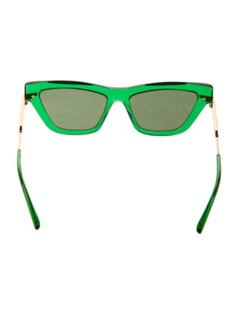 Bottega Veneta Cat-Eye Mirrored Sunglasses
