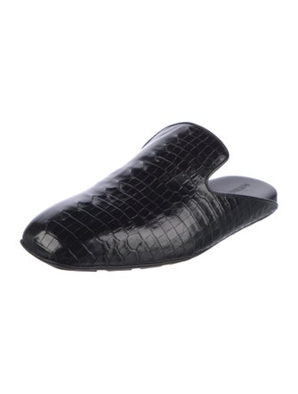 Bottega Veneta Intrecciato Weave Leather Slippers