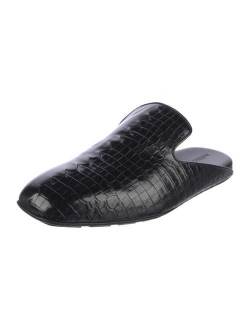 Bottega Veneta Intrecciato Weave Leather Slippers