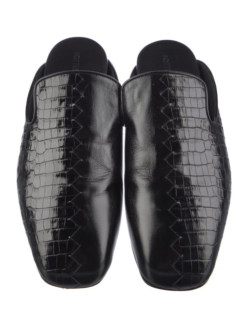 Bottega Veneta Intrecciato Weave Leather Slippers