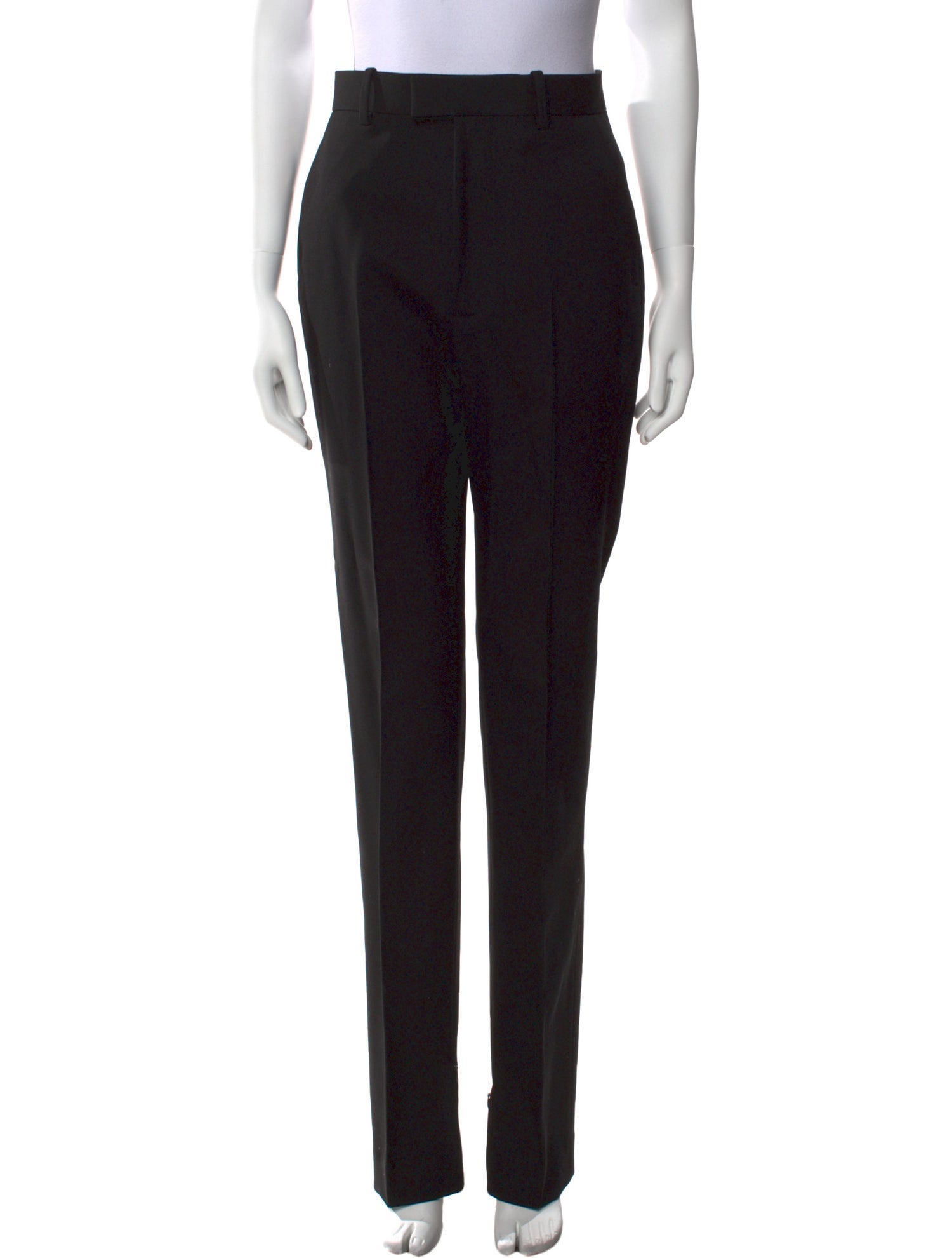 Bottega Veneta Wool Straight Leg Pants