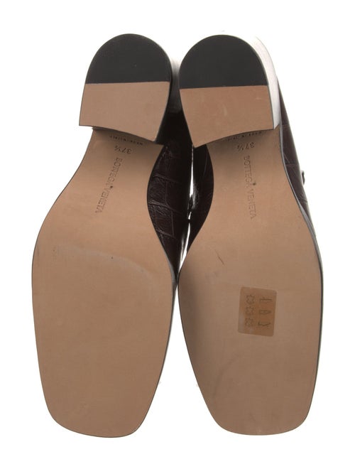 Bottega Veneta Embossed Leather Mules