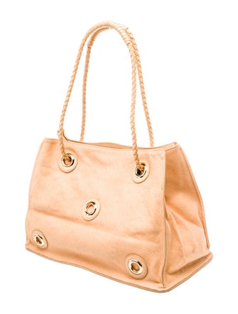 Bottega Veneta Canvas Shoulder Bag