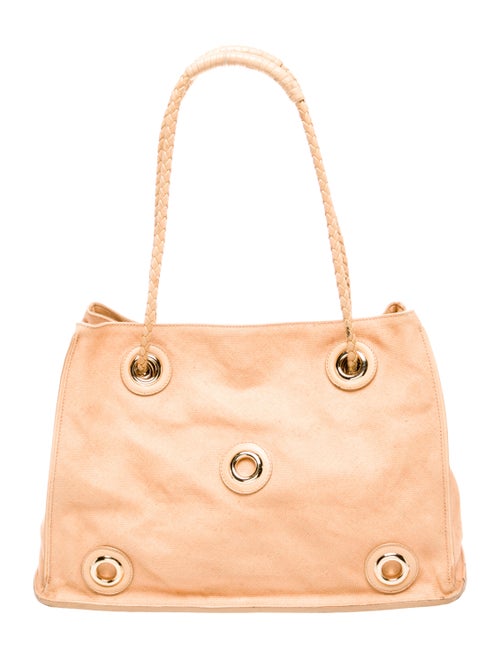 Bottega Veneta Canvas Shoulder Bag