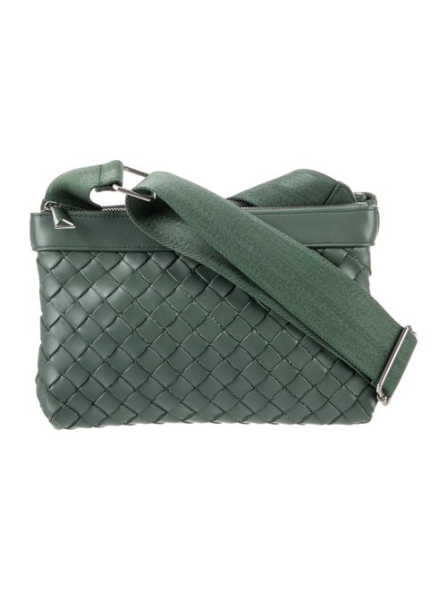 Bottega Veneta Leather Messenger Bag