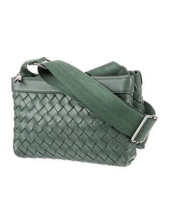 Bottega Veneta Leather Messenger Bag