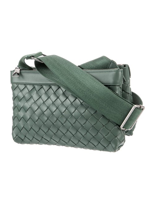 Bottega Veneta Leather Messenger Bag