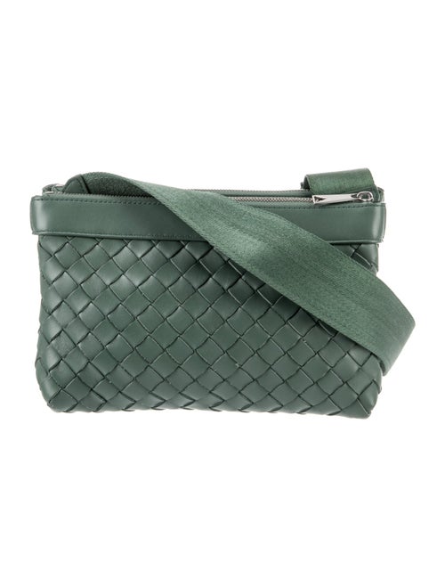 Bottega Veneta Leather Messenger Bag